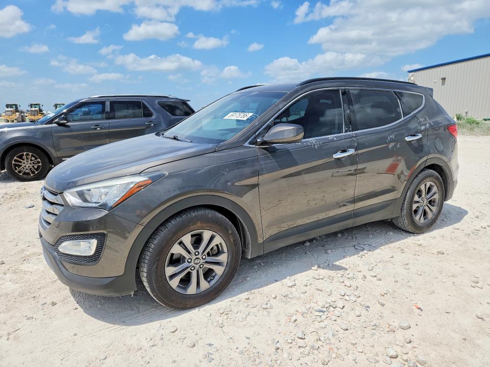 2013 Hyundai Santa fe VIN 5XYZU3LB6DG015144 COPART salvage auction — NORMAL WEAR, Tx - Certificate Of Title (P), sold $2,450 on 2026-07-09 (photo 1)