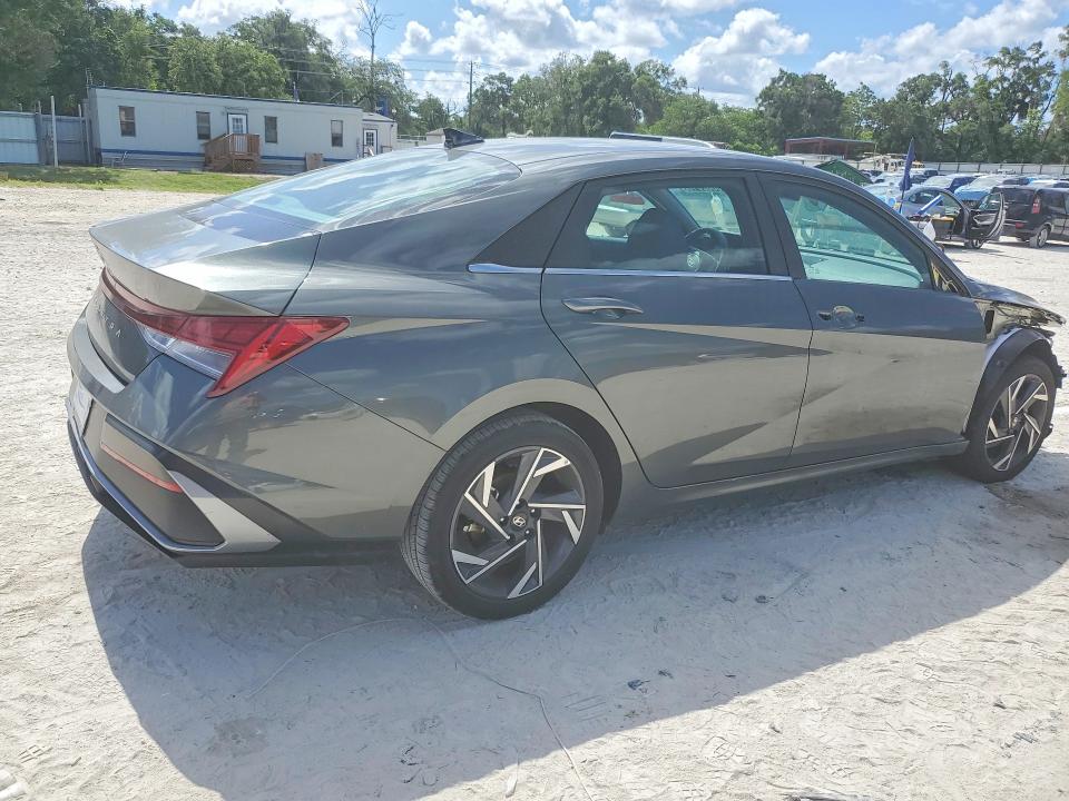 2025 Hyundai Elantra VIN KMHLS4DG0SU982352 COPART salvage auction — FRONT END, NY - CERTIFICATE OF TITLE (P), sold $12,700 on 2026-07-15 (photo 3)