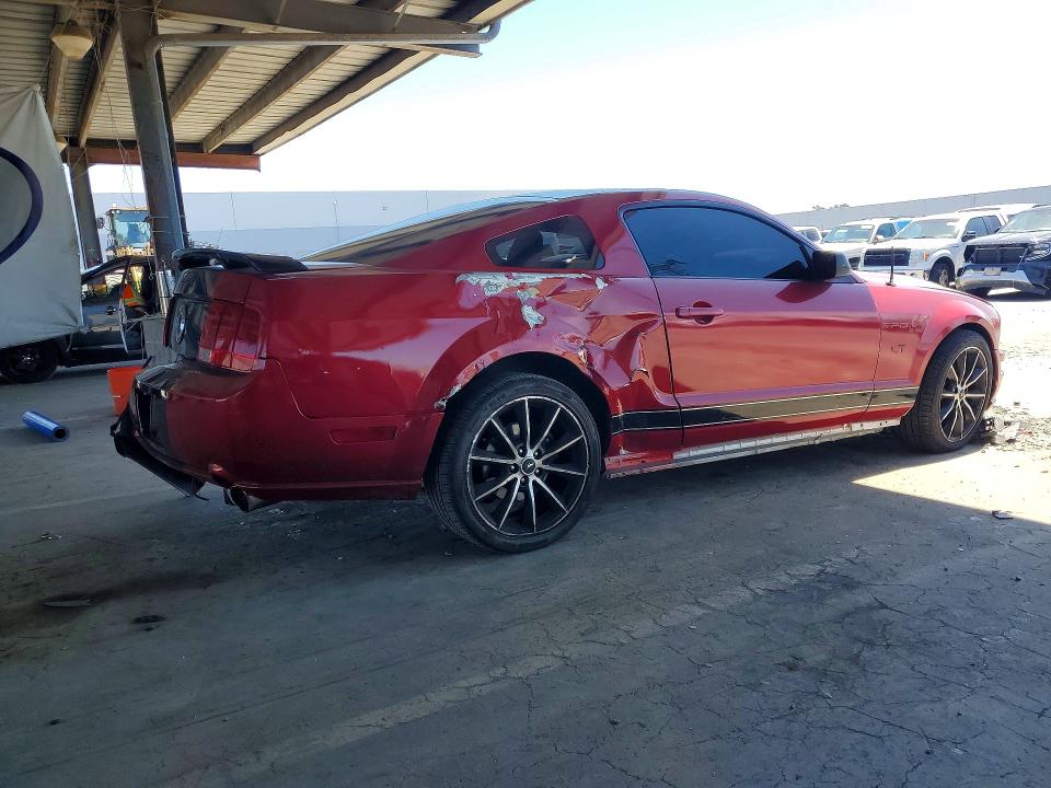 2005 Ford Mustang VIN 1ZVHT82H655141545 COPART salvage auction — SIDE, Ca - Salvage Certificate, sold $550 on 2026-07-09 (photo 3)