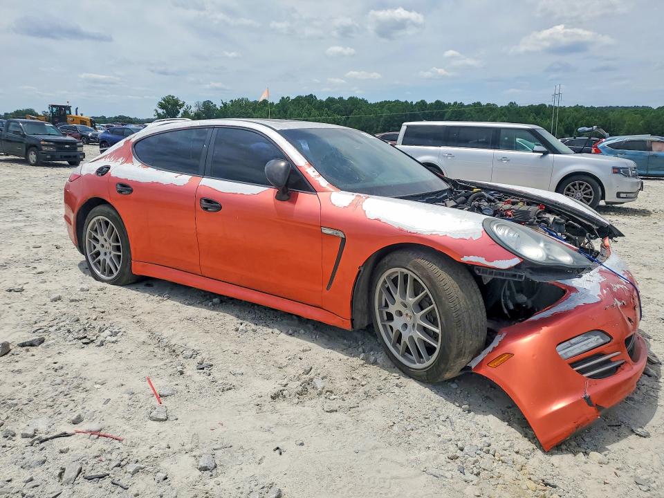2011 Porsche Panamera VIN WP0AA2A7XBL012909 COPART salvage auction — FRONT END, MT - CERTIFICATE OF TITLE, sold $300 on 2026-07-20 (photo 4)