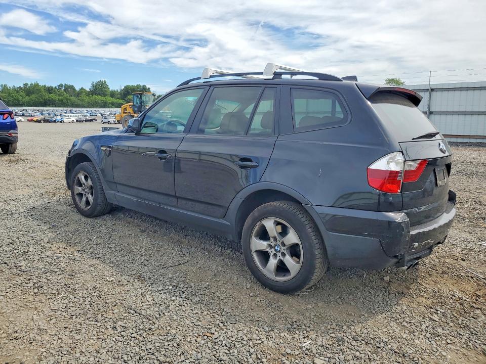 2008 BMW X3 VIN WBXPC93468WJ14072 COPART salvage auction — FRONT END, Nj - Cert Of Title-Salvage, sold $400 on 2026-07-31 (photo 2)