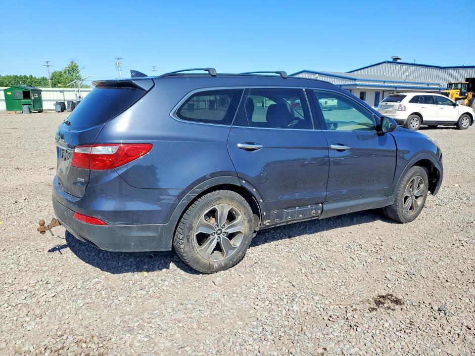 2013 Hyundai Santa fe VIN KM8SMDHF5DU014581 COPART salvage auction — FRONT END, NY - MV-907A SALVAGE CERTIFICATE, sold $1,200 on 2026-07-08 (photo 3)