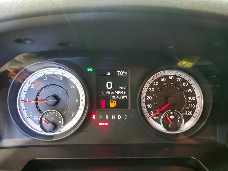 2013 Ram 1500 VIN 1C6RR7FT8DS542892 COPART salvage auction — REAR END, Vt - Certificate Of Title (P), sold $2,950 on 2026-07-10 (photo 9)