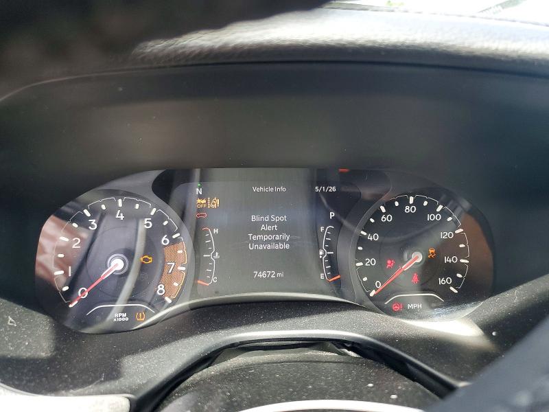 2022 Jeep Compass VIN 3C4NJDFB1NT144086 COPART salvage auction — FRONT END, TX - CERTIFICATE OF TITLE, sold $3,200 on 2026-07-02 (photo 9)