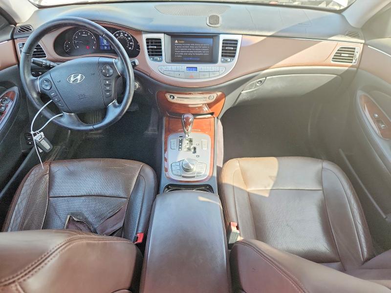 2011 Hyundai Genesis VIN KMHGC4DE2BU138584 COPART salvage auction — SIDE, IL - SALVAGE CERTIFICATE, sold $700 on 2026-07-27 (photo 8)