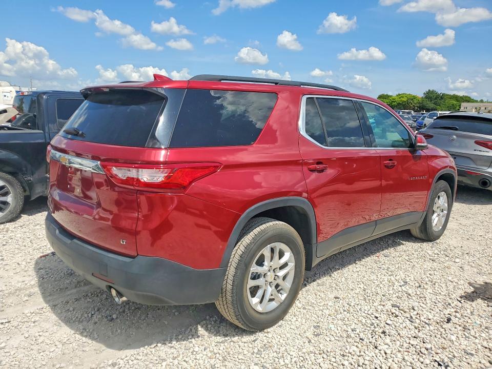 2021 Chevrolet Traverse VIN 1GNERGKW0MJ189634 COPART salvage auction — WATER/FLOOD, Fl - Certificate Of Destruction, sold $5,700 on 2026-07-09 (photo 3)