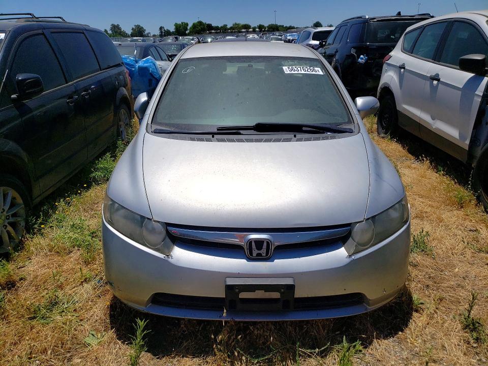 2006 Honda Civic hybrid VIN JHMFA362X6S028689 COPART salvage auction — FRONT END, Ca - Dis/Dlr/Exp Only Lien Papers, sold $250 on 2026-07-28 (photo 5)