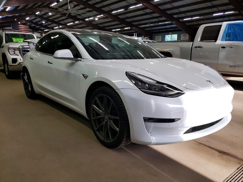 2018 Tesla Model 3 VIN 5YJ3E1EA0JF051247 COPART salvage auction — REAR END, Ct - Cert Of Title-Salvage, sold $7,100 on 2026-07-09 (photo 4)