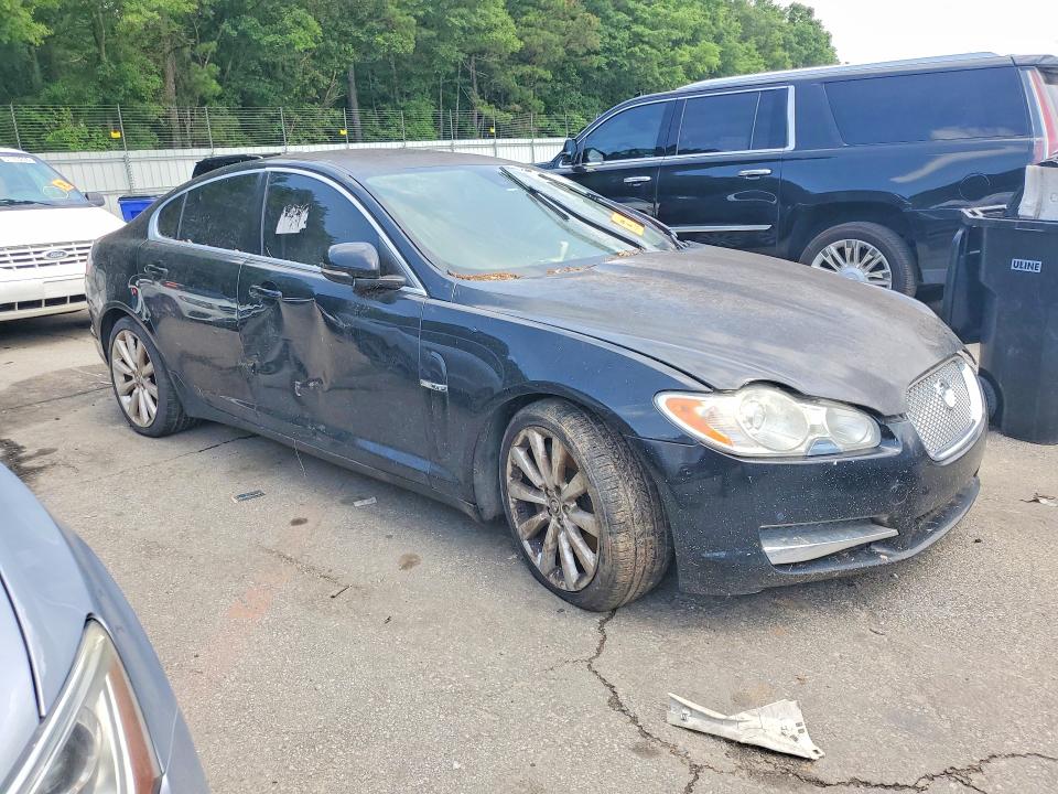 2011 Jaguar Xf VIN SAJWA0GB1BLS06896 COPART salvage auction — FRONT END, Ga - Certificate Of Title, sold $300 on 2026-07-31 (photo 4)