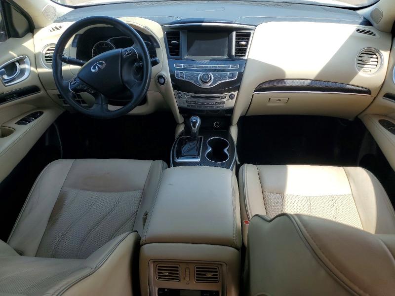 2017 Infiniti Qx60 VIN 5N1DL0MM7HC545575 COPART salvage auction — REAR END, Il - Salvage Certificate, sold $1,900 on 2026-07-10 (photo 8)