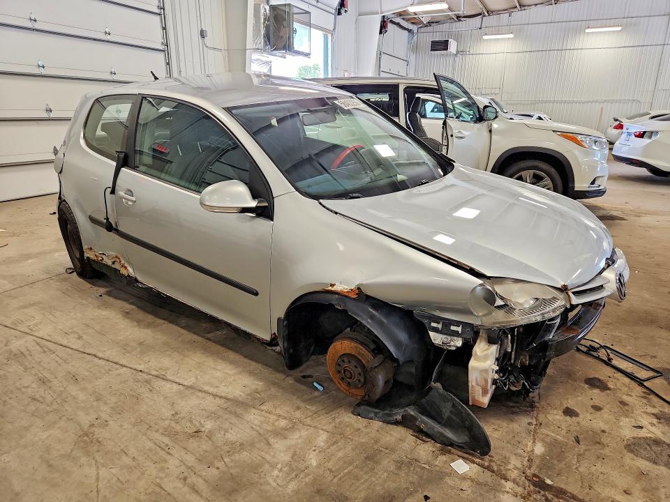 2007 Volkswagen Golf VIN WVWBR71K17W231567 COPART salvage auction — ALL OVER, Mn - Cert Of Title-Salvage, sold $250 on 2026-08-06 (photo 4)