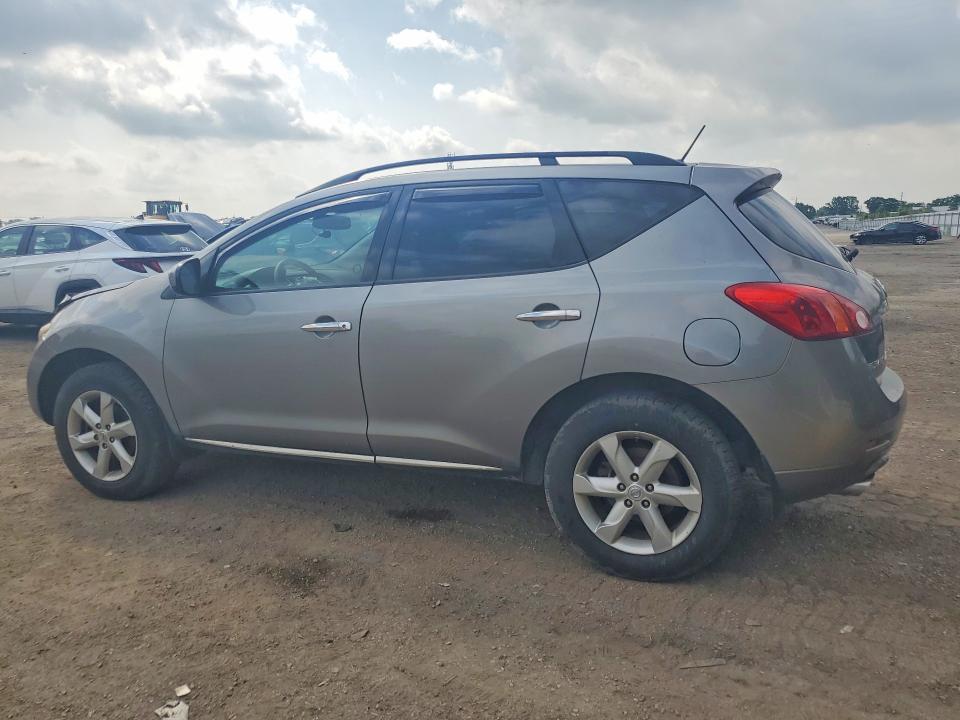 2009 Nissan Murano VIN JN8AZ18W09W111347 COPART salvage auction — FRONT END, On - Permit Rebuilt - Unfit, sold $400 on 2026-07-09 (photo 2)