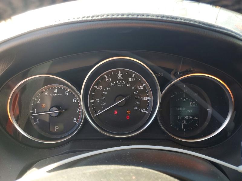 2017 Mazda 6 VIN JM1GL1V51H1131136 COPART salvage auction — FRONT END, Tn - Salvage Certificate, sold $1,750 on 2026-07-23 (photo 9)