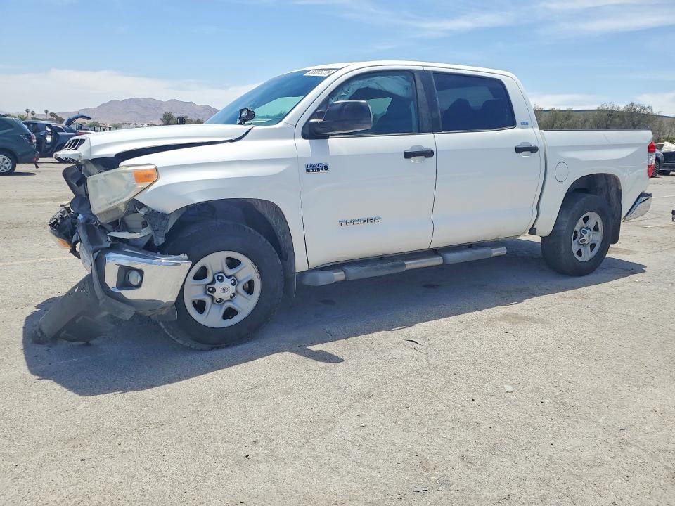 2016 Toyota Tundra VIN 5TFDW5F12GX551979 COPART salvage auction — FRONT END, Salvage Title, sold $2,100 on 2026-07-28 (photo 1)