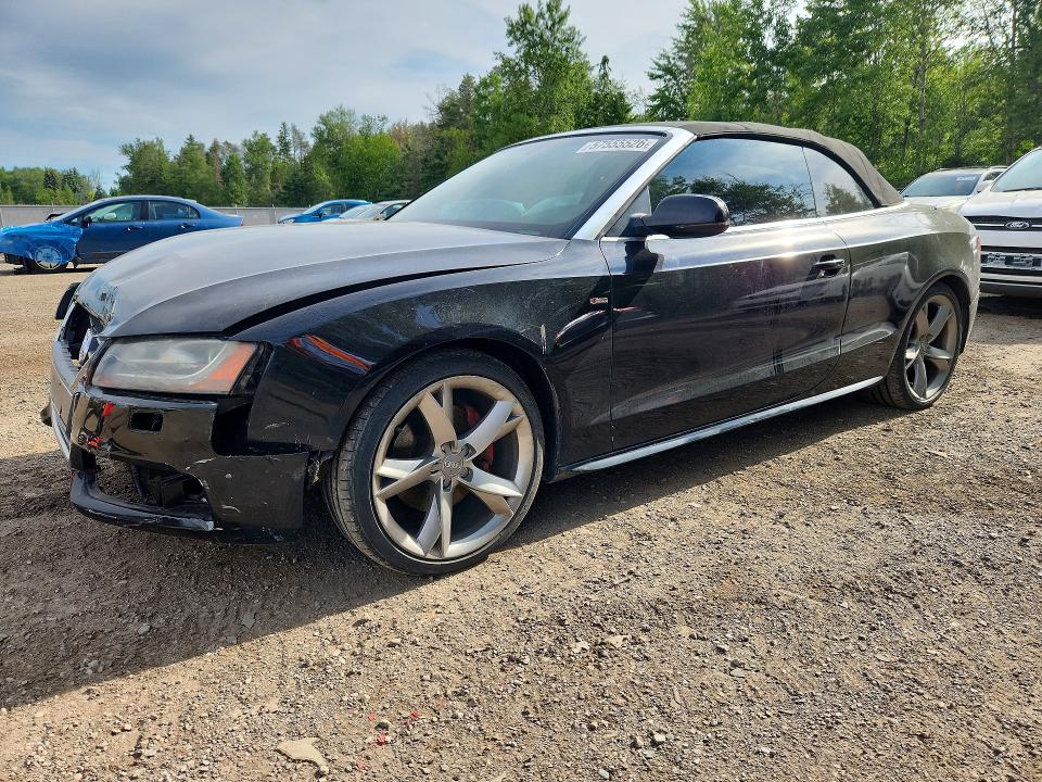 2011 Audi A5 VIN WAUMFBFHXBN008991 COPART salvage auction — FRONT END, ON - PERMIT SALVAGE, sold $700 on 2026-07-16 (photo 1)