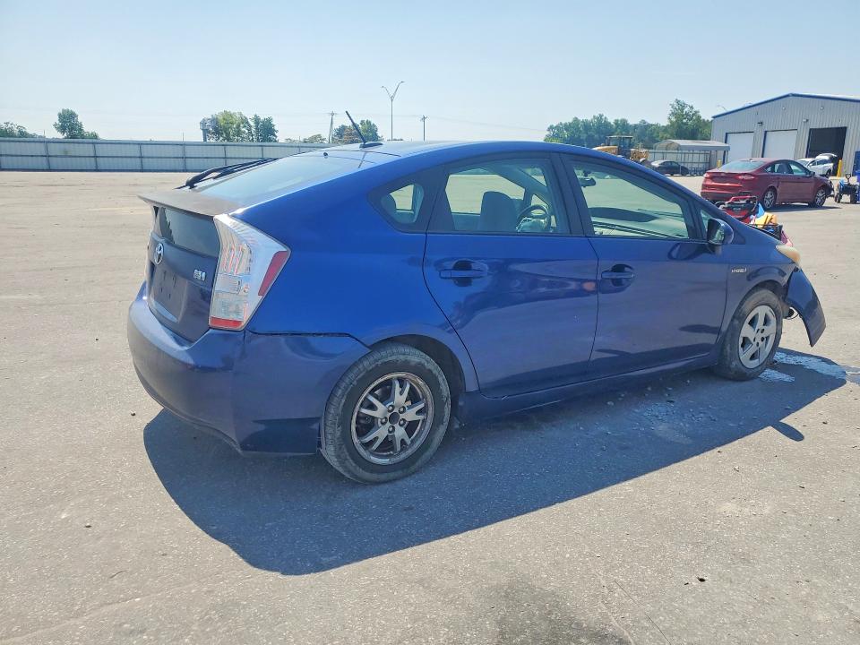 2010 Toyota Prius VIN JTDKN3DU6A0022899 COPART salvage auction — FRONT END, Nc - Salvage Certificate Of Title, sold $500 on 2026-07-28 (photo 3)