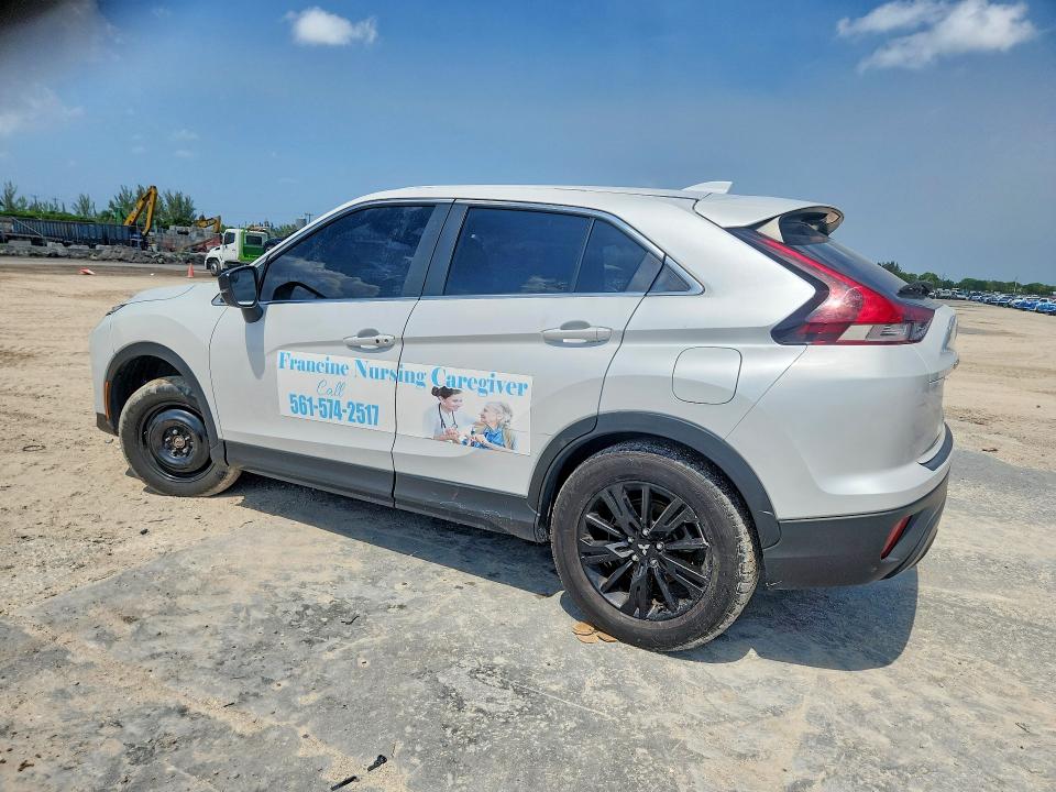 2024 Mitsubishi VIN JA4ATVAA8RZ051989 COPART salvage auction — SIDE, Fl - Cert Of Title Slvg Rebuildable, sold $6,400 on 2026-07-09 (photo 2)