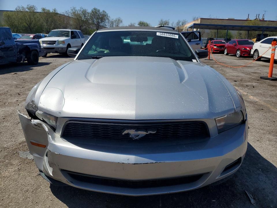 2010 Ford Mustang VIN 1ZVBP8EN4A5116679 COPART salvage auction — FRONT END, Nv - Salvage Title, sold $975 on 2026-07-30 (photo 5)