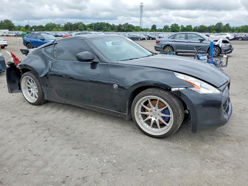 2009 Nissan 370z VIN JN1AZ44E59M401169 COPART salvage auction — FRONT END, VA - CERT OF TITLE - SALVAGE, sold $1,400 on 2026-07-15 (photo 4)