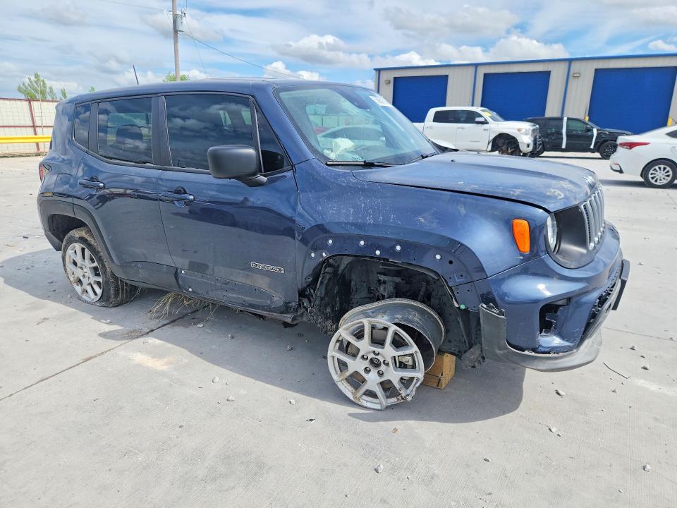 2023 Jeep VIN ZACNJDB12PPP55930 COPART salvage auction — FRONT END, Tx - Salvage Vehicle Title, sold $3,500 on 2026-08-07 (photo 4)