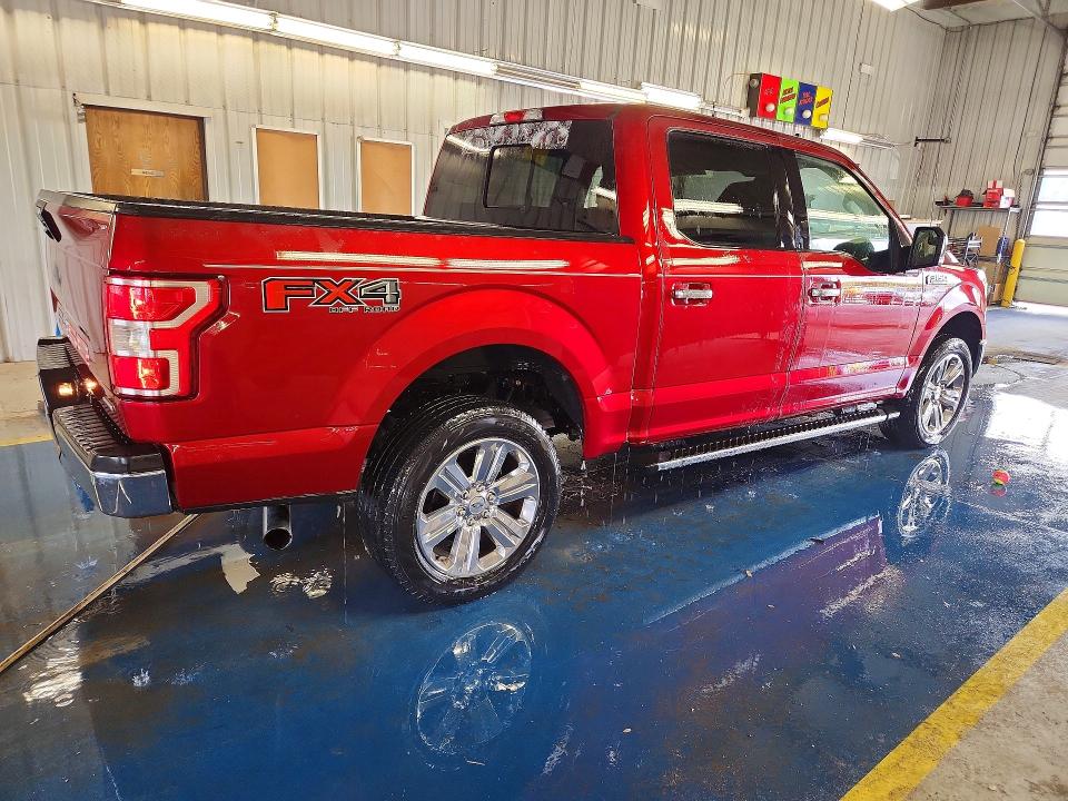 2019 Ford F-150 lightning VIN 1FTEW1E49KFA91937 COPART salvage auction — REAR END, OH - CERT OF TITLE-REPOSSESSION, sold $9,000 on 2026-07-23 (photo 3)