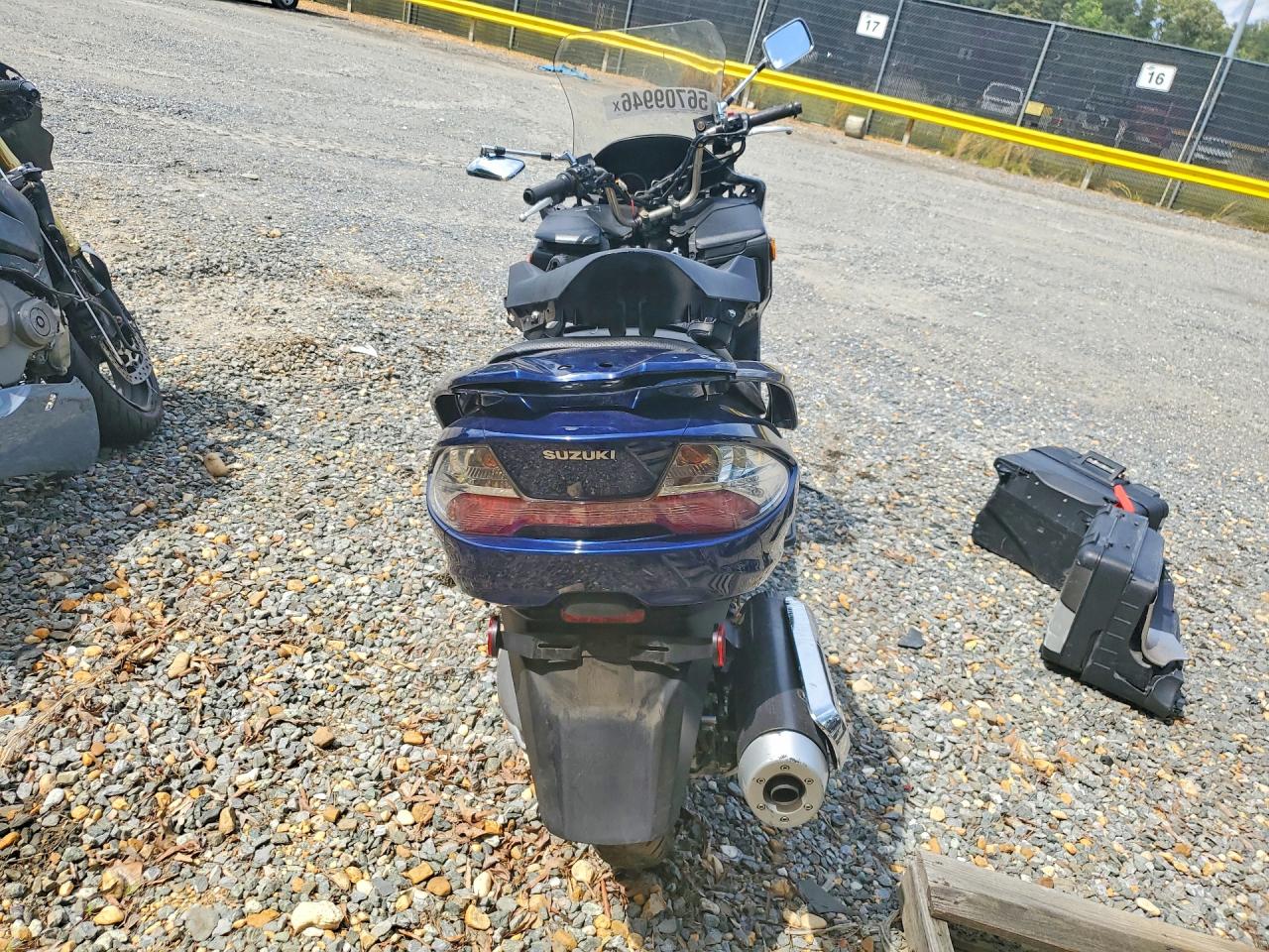 2007 Suzuki AN400 VIN JS1CK44A272102264 COPART salvage auction — Vandalized, MD - CERT OF SALVAGE > 75% DAMAGE, sold $35 on 2026-07-09 (photo 4)
