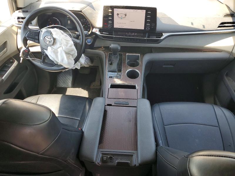 2022 Toyota Sienna VIN 5TDKRKEC9NS110756 COPART salvage auction — FRONT END, Salvage Title, sold $7,500 on 2026-07-20 (photo 8)