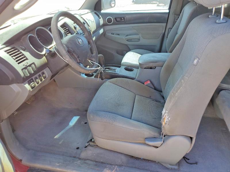 2010 Toyota Tacoma VIN 5TETX4CN3AZ705934 COPART salvage auction — FRONT END, Az - Cert Of Title - Salvage, sold $3,350 on 2026-07-09 (photo 7)