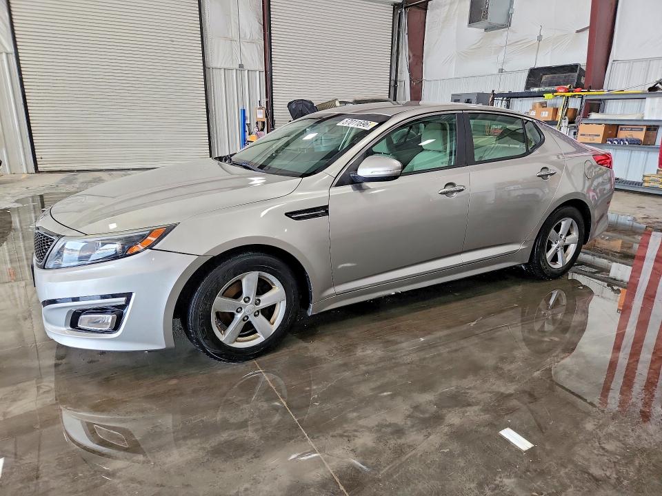 2015 Kia Optima VIN 5XXGM4A76FG384279 COPART salvage auction — VANDALISM, Il - Salvage Certificate, sold $975 on 2026-07-20 (photo 1)