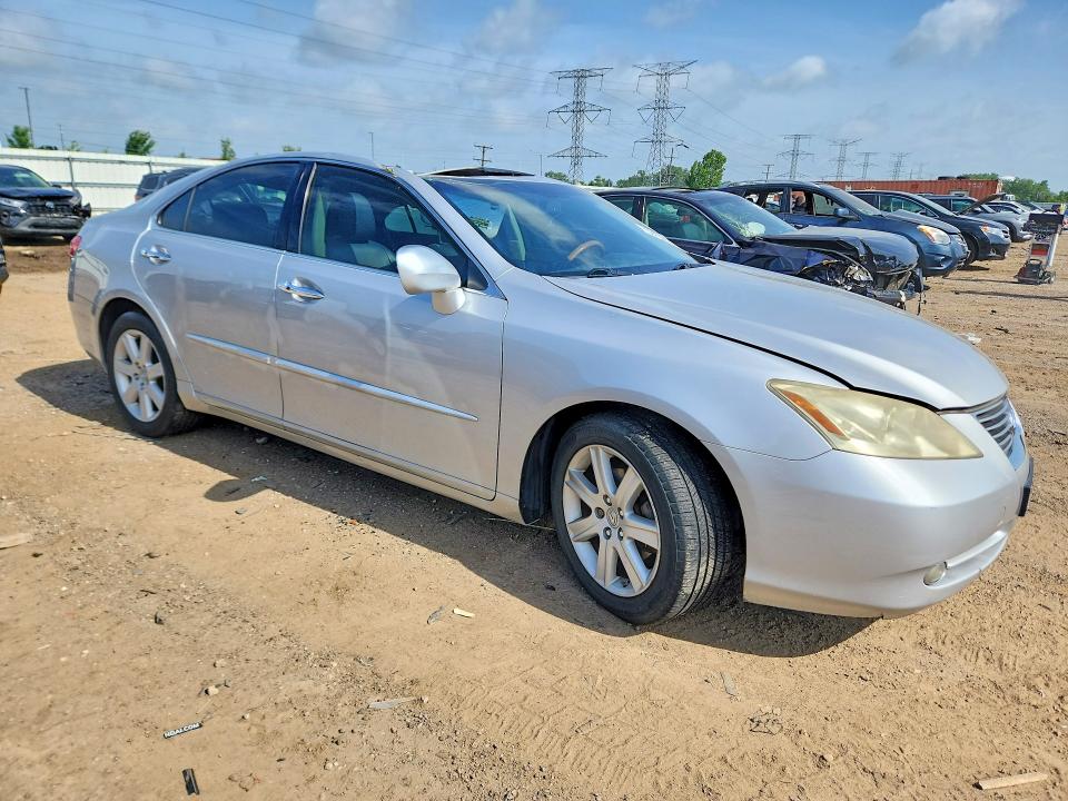 2007 Lexus ES VIN JTHBJ46G072084979 COPART salvage auction — ROOF, Wv - Salvage Certificate, sold $750 on 2026-07-30 (photo 4)