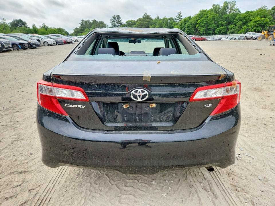 2012 Toyota Camry VIN 4T1BF1FKXCU019413 COPART salvage auction — ROOF, Ga - Cert Of Title-Rebuilt Salvage, sold $2,150 on 2026-07-02 (photo 6)