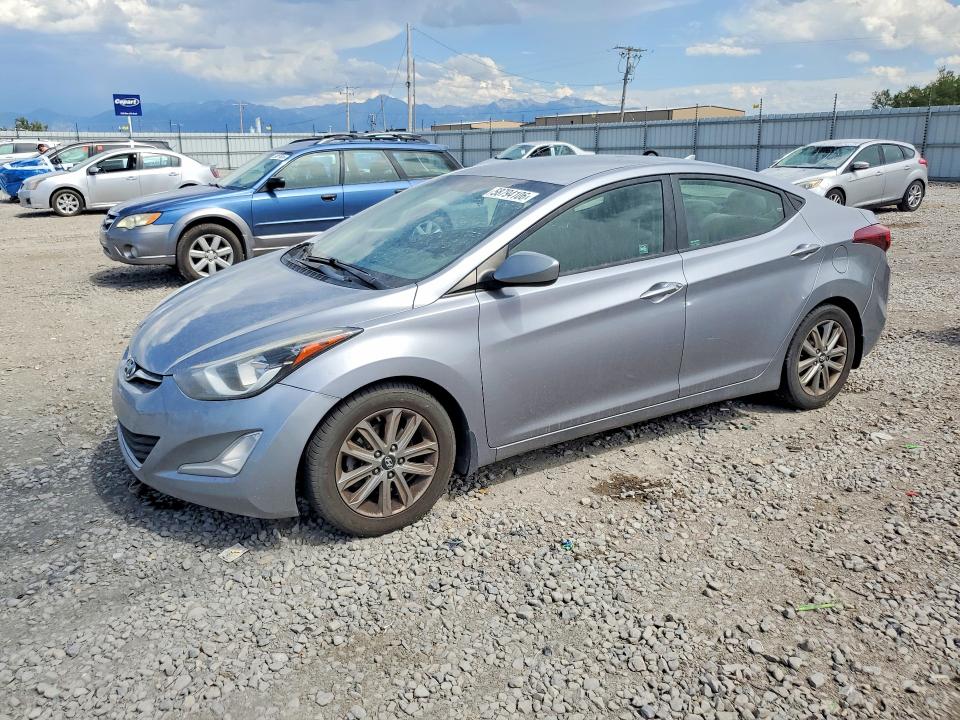 2015 Hyundai VIN 5NPDH4AE1FH619956 COPART salvage auction — MECHANICAL, Ut - Certificate Of Title, sold $250 on 2026-07-02 (photo 1)
