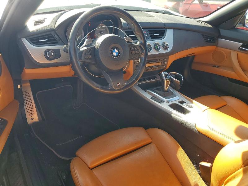 2011 BMW Z4 VIN WBALM1C51BE633558 COPART salvage auction — FRONT END, CA - SALVAGE CERTIFICATE, sold $80 on 2026-07-27 (photo 8)