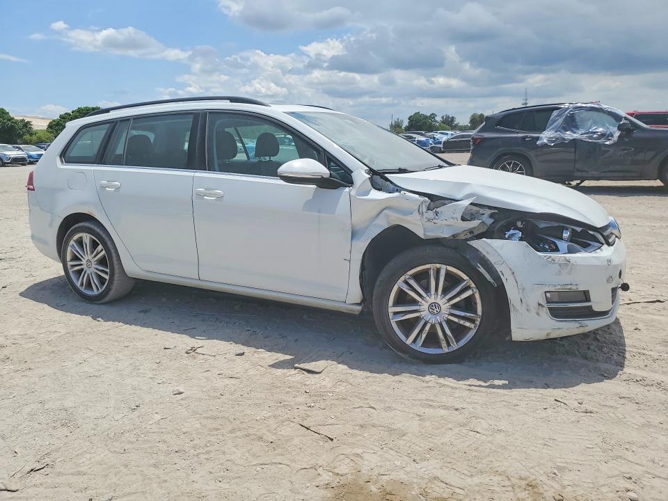 2015 Volkswagen Golf VIN 3VWCA7AUXFM515658 COPART salvage auction — FRONT END, Fl - Cert Of Title Slvg Rebuildable, sold $1,450 on 2026-07-09 (photo 4)