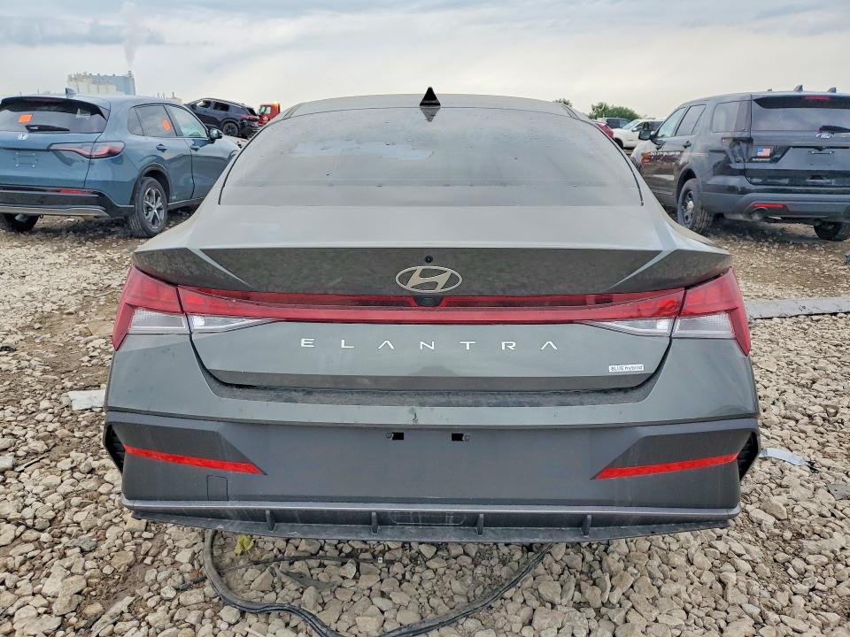 2024 Hyundai Elantra VIN KMHLM4DJ9RU101163 COPART salvage auction — FRONT END, Wi - Cert Of Title-Salvage Vehicle, sold $5,300 on 2026-07-06 (photo 6)