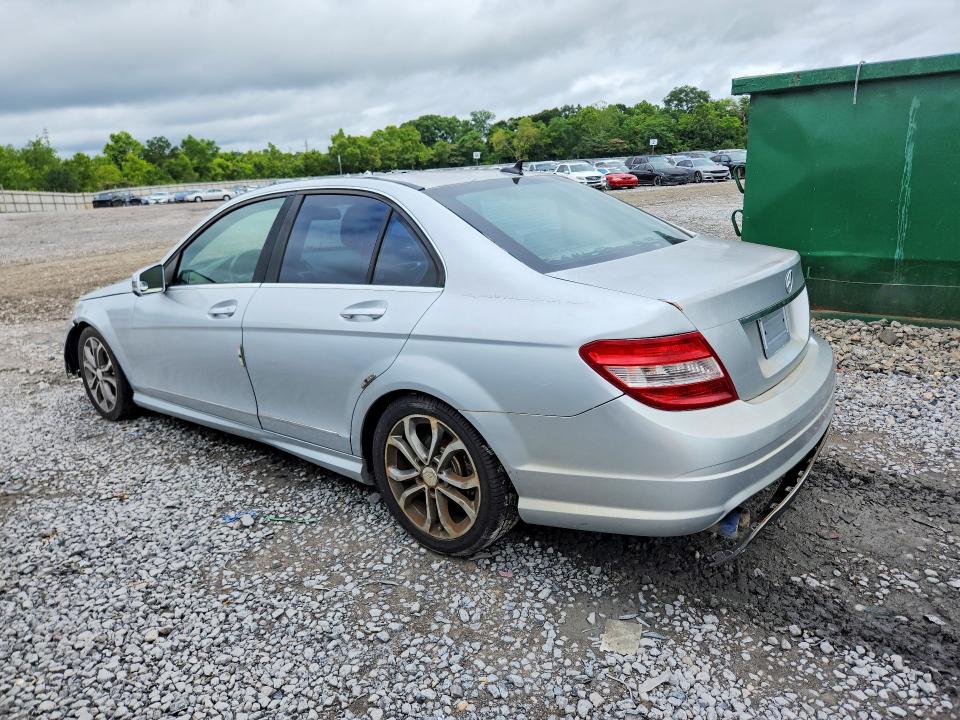 2010 Mercedes-benz C class VIN WDDGF8BB4AF409987 COPART salvage auction — FRONT END, Fl - Cert Of Title-Rebuilt, sold $525 on 2026-07-07 (photo 2)