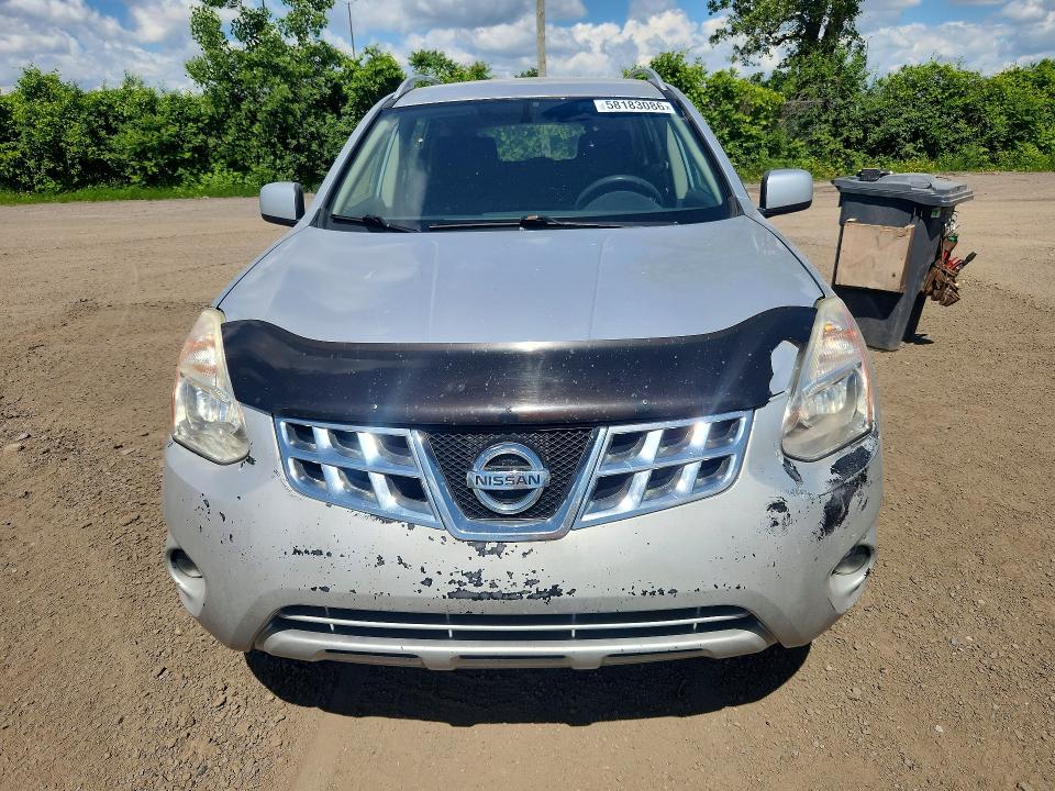 2012 Nissan Rogue sport VIN JN8AS5MV2CW402657 COPART salvage auction — FRONT END, Qc - Gravement Accidente, sold $150 on 2026-07-21 (photo 5)