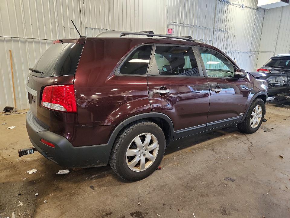 2012 Kia Sorento VIN 5XYKTDA21CG279674 COPART salvage auction — FRONT END, Mn - Cert Of Title-Salvage, sold $575 on 2026-07-07 (photo 3)