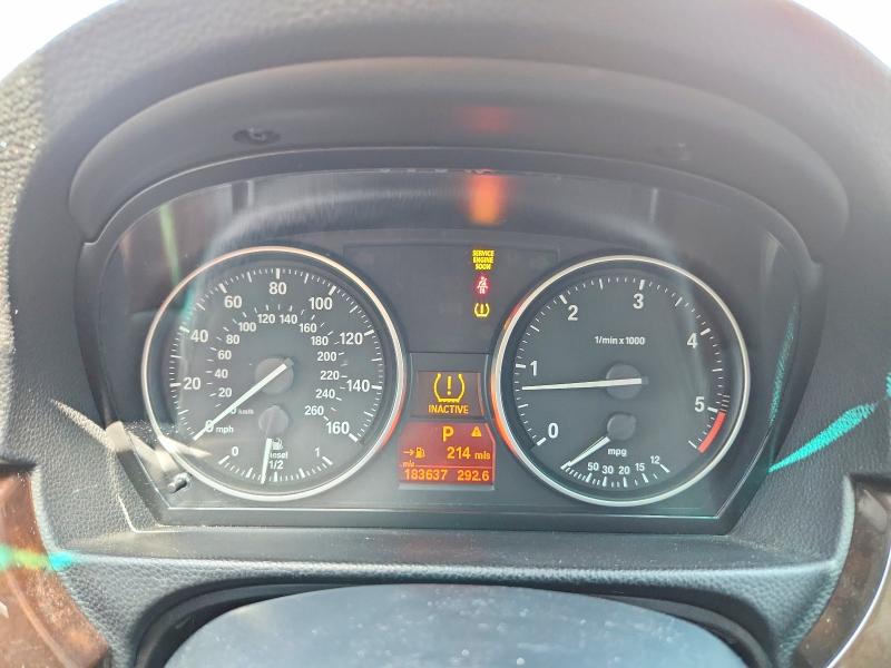 2011 BMW 3 series VIN WBAPN7C51BA779953 COPART salvage auction — NORMAL WEAR, Mo - Cert Of Title-Prior Salvage, sold $3,400 on 2026-07-13 (photo 9)