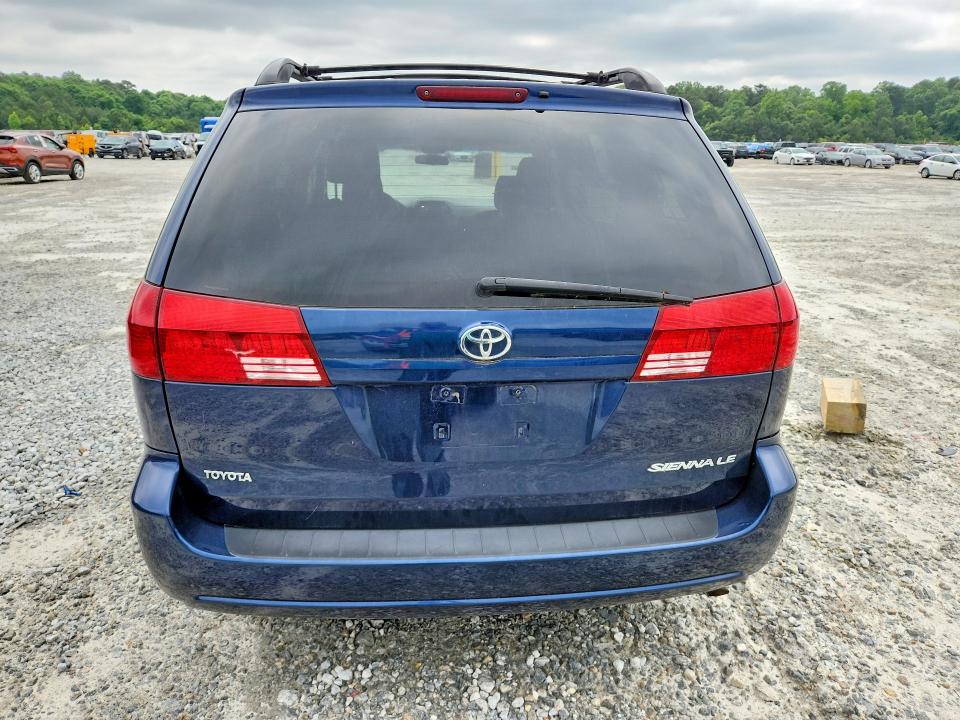 2004 Toyota Sienna VIN 5TDZA23CX4S146253 COPART salvage auction — FRONT END, Ga - Cert Of Title-Salvage, sold $575 on 2026-07-02 (photo 6)