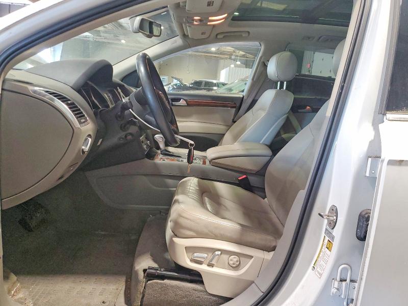 2013 Audi Q7 VIN WA1VMAFE2DD009097 COPART salvage auction — BURN, Pa - Non Public Clean Title, sold $600 on 2026-07-29 (photo 7)