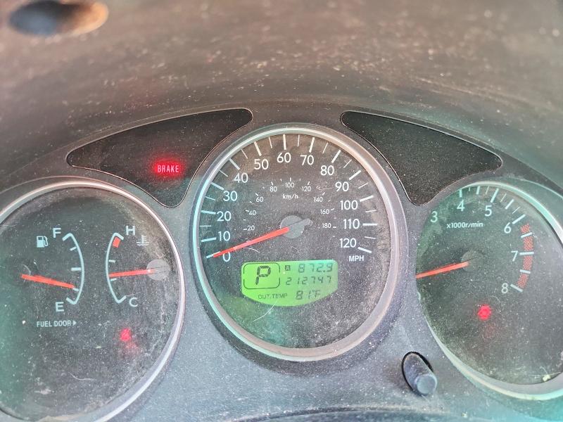 2005 Subaru Forester VIN JF1SG63655H742805 COPART salvage auction — FRONT END, Nm - Cert Of Title-Salvage, sold $325 on 2026-07-13 (photo 9)