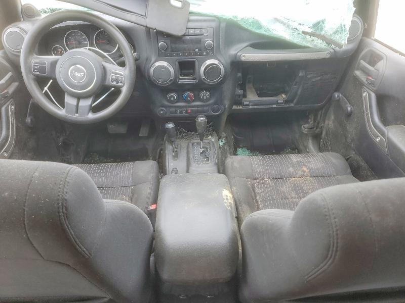 2011 Jeep Wrangler / VIN 1J4BA3H17BL610574 COPART salvage auction — ROLLOVER, Tn - Salvage Certificate, sold $1,000 on 2026-07-09 (photo 8)