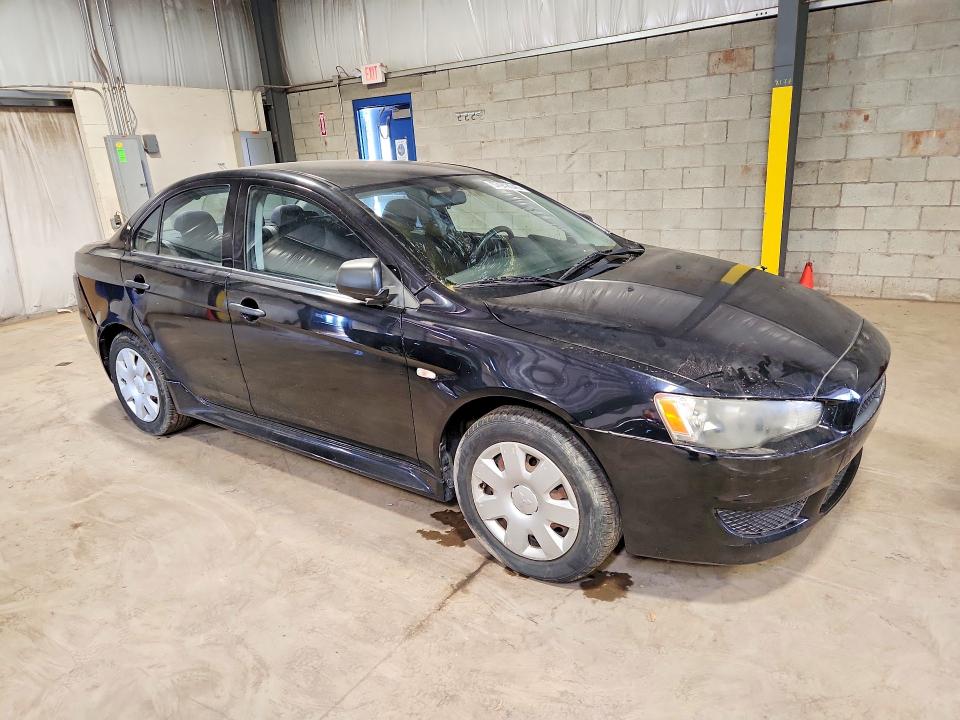 2010 Mitsubishi Lancer VIN JA32U1FU2AU026654 COPART salvage auction — REAR END, Pa - Certificate Of Salvage, sold $550 on 2026-07-06 (photo 4)