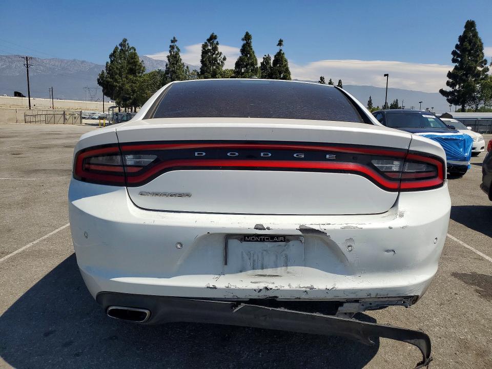 2016 Dodge Charger VIN 2C3CDXBG3GH178712 COPART salvage auction — REAR END, Ca - Salvage Certificate, sold $2,600 on 2026-07-02 (photo 6)