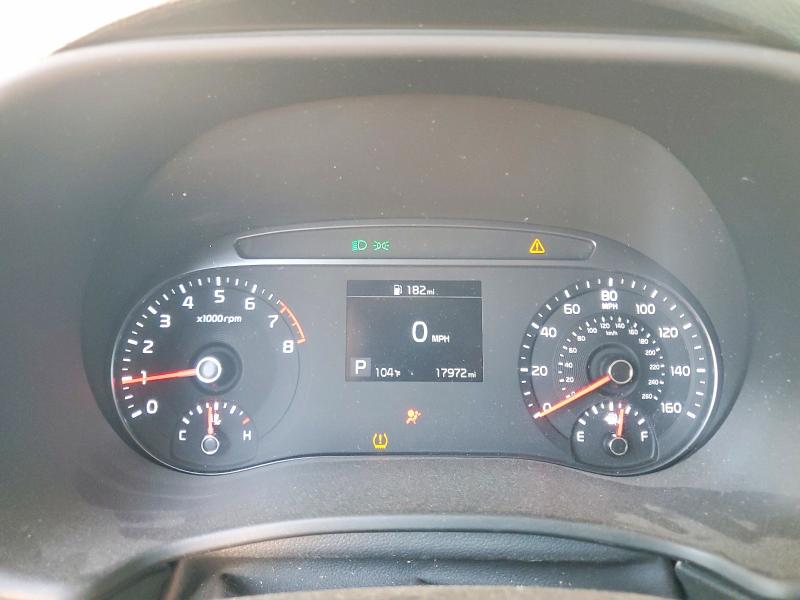2021 Kia Soul VIN KNDJ23AU9M7742623 COPART salvage auction — FRONT END, Az - Cert Of Title - Salvage, sold $2,700 on 2026-07-02 (photo 9)