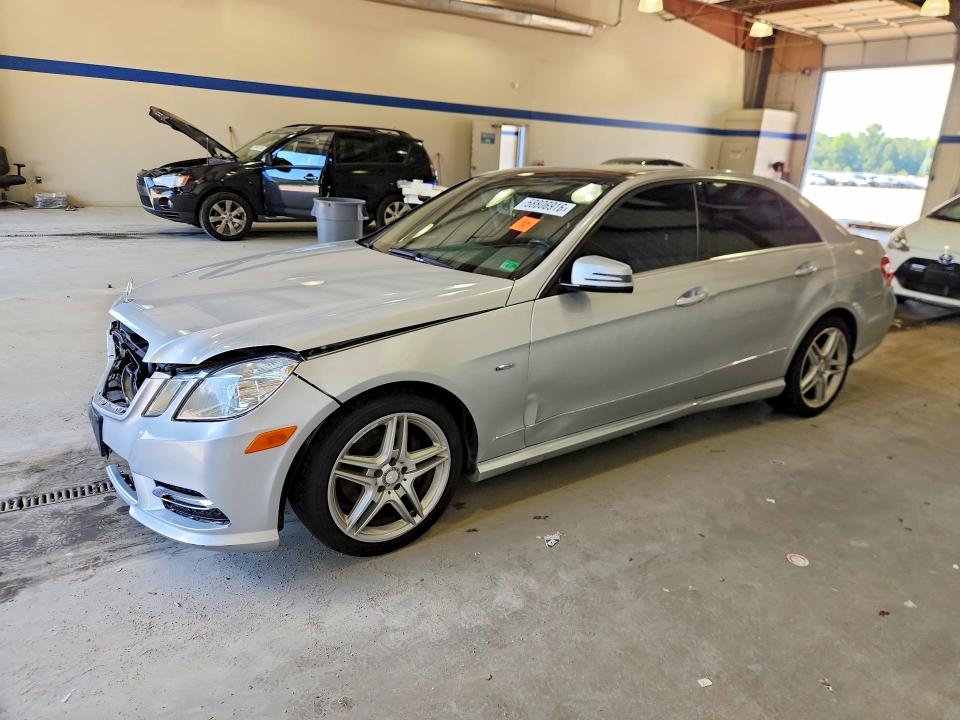2012 Mercedes-benz E-klasse VIN WDDHF8JB1CA655188 COPART salvage auction — FRONT END, Va - Cert Of Title - Salvage, sold $1,100 on 2026-07-17 (photo 1)