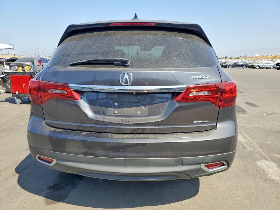 2016 Acura VIN 5FRYD4H47GB026160 COPART salvage auction — FRONT END, Ca - Salvage Certificate, sold $1,700 on 2026-07-27 (photo 6)