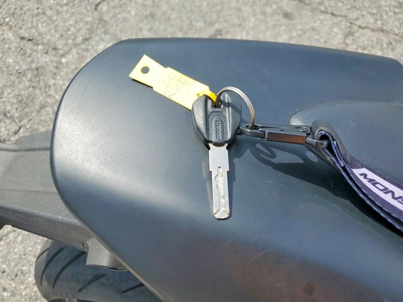 2014 Ducati Monster VIN ZDM1RADN5EB073709 COPART salvage auction — SIDE, Ca - Salvage Certificate, sold $725 on 2026-07-09 (photo 8)