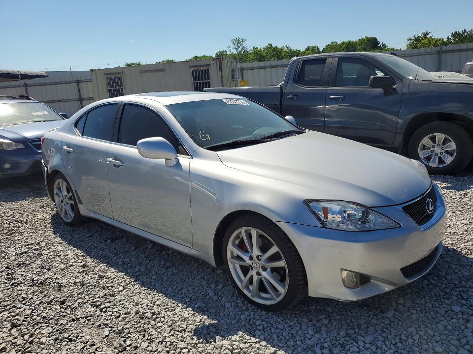 2007 Lexus Is 250 VIN JTHBK262075043109 COPART salvage auction — REAR END, AL - CERT OF TITLE-SALVAGE TITLE (P), sold $175 on 2026-07-21 (photo 4)
